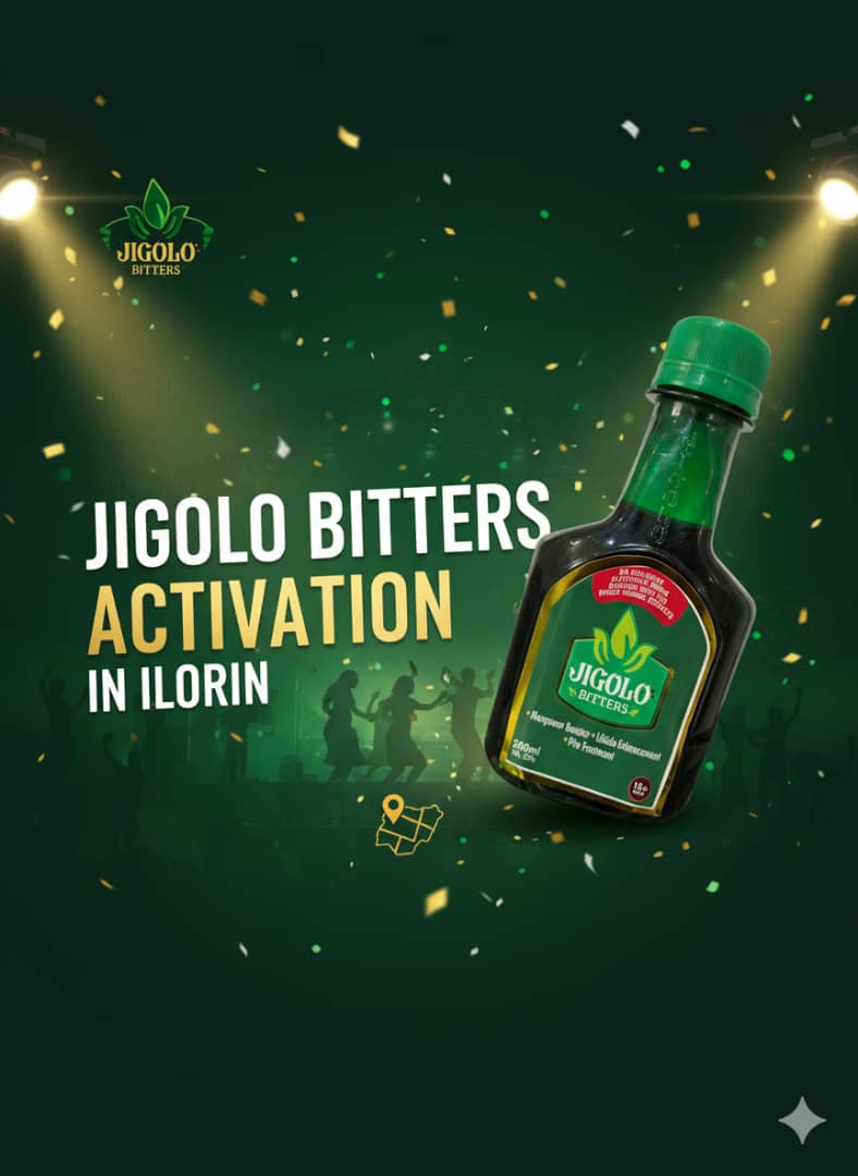 Jigolo Bitters Bottle